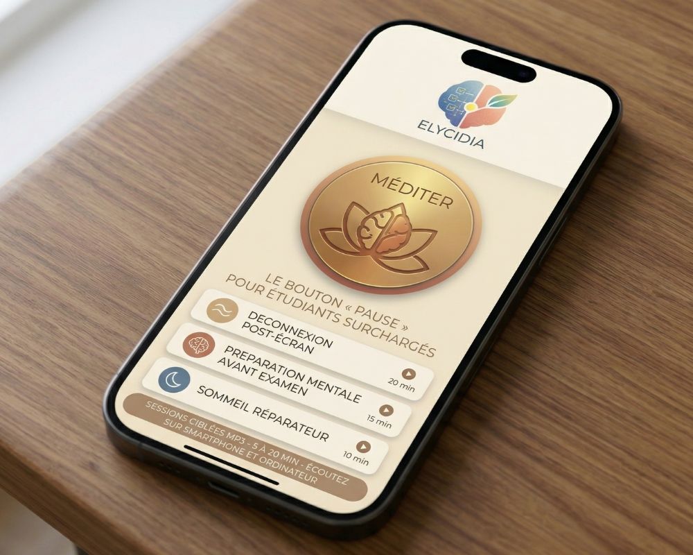 Application ELycidia pour la méditation et le bien-être